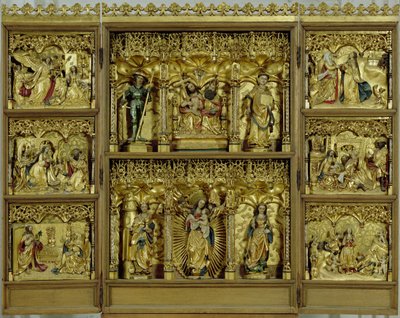 The Trinity Altar of the Bottcheramtes by Hamburg Workshop